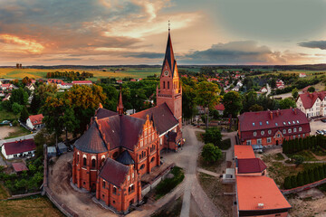 Bazylika Narodzenia Najświętszej Maryi Panny w Gietrzwałdzie. © Janusz Lipiński