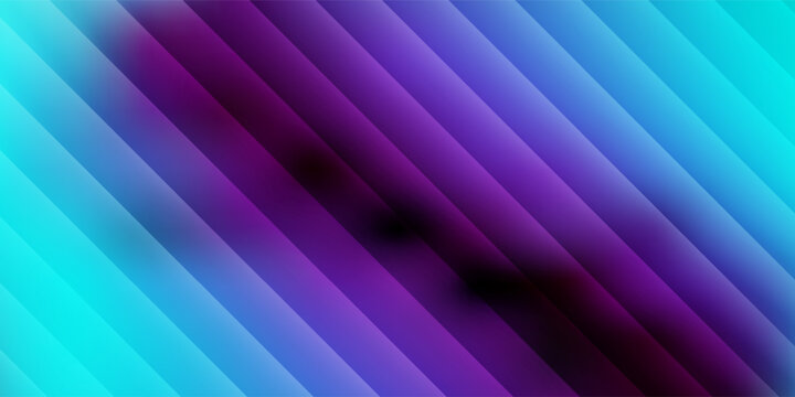 Abstract diagonal purple and blue gradient background with sharp parallel lines.