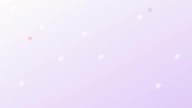 abstract bubble float playful vector animation background