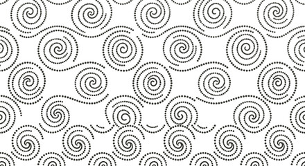 Fototapeta premium Geometric pattern of interconnected circles and lines