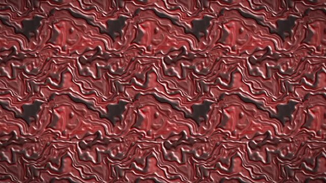 Crimson blood liquid paint marbling swirls red texture