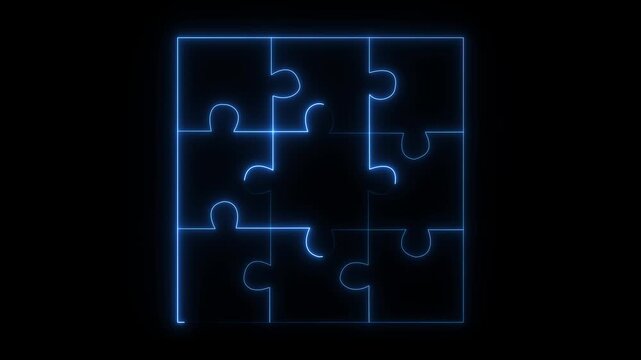 Missing Puzzle Piece Concept for Problem Solving, Strategy and Finding Solutions.