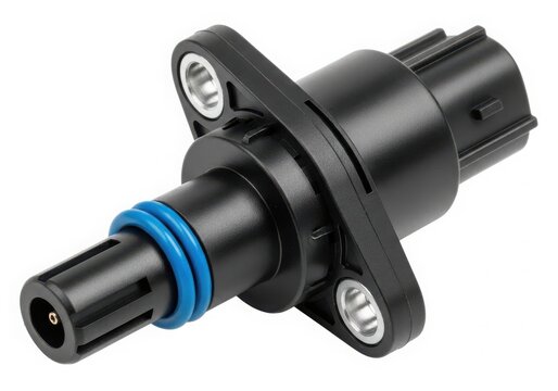 Close-up of car throttle position sensor