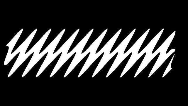A field of tightly packed white diagonal parallel lines stretching uniformly across a wide dark background creating a sharp repetitive texture