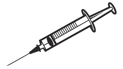 Syringe stands as a tool for medical injections and the administration of liquid medication to patients. © Sami