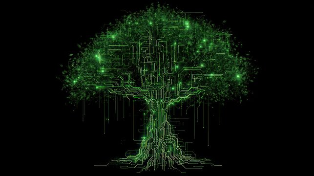 Digital tree circuit board