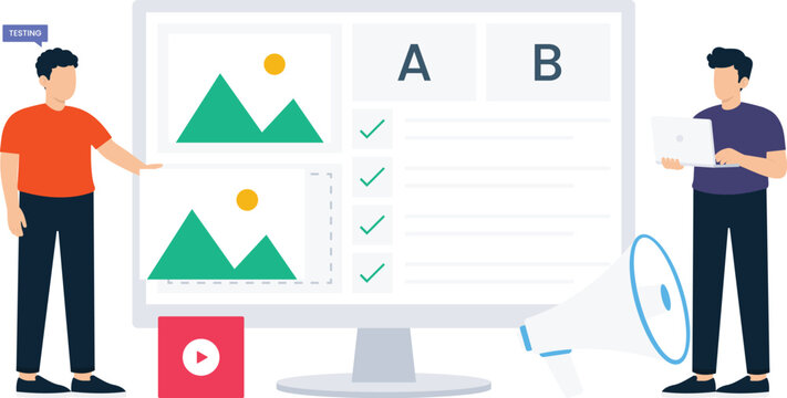 split testing, digital marketing, website optimization, conversion rate, user experience, data analysis, marketing strategy, content testing, online advertising, business growth, software development,