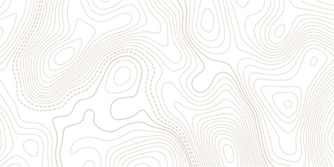 Topographic line contour map background, geographic grid map.Seamless Light topographic topo contour map background, vector illustration. © MDSOHEL
