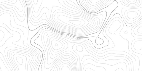 Topographic line contour map background, geographic grid map.Seamless Light topographic topo contour map background, vector illustration. © MDSOHEL