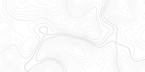 Topographic line contour map background, geographic grid map.Seamless Light topographic topo contour map background, vector illustration. © MDSOHEL