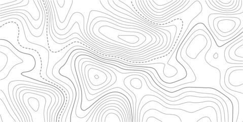Topographic line contour map background, geographic grid map.Seamless Light topographic topo contour map background, vector illustration. © MDSOHEL