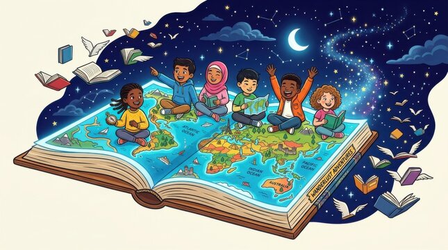 Magical Storybook Learning Journey