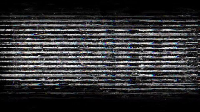 Vhs analog glitch static noise retro distorted texture scan lines for vintage video overlays and retro aesthetic motion graphics.