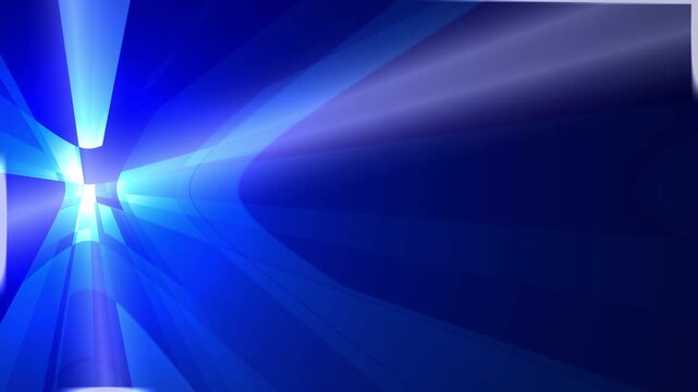 Abstract blue light rays geometric pattern for backgrounds, digital designs, presentations, website headers, or vibrant artistic projects needing a modern look.