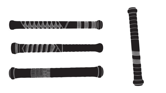 Set of stainless steel threaded rods and bolts for construction and mechanical assembly.