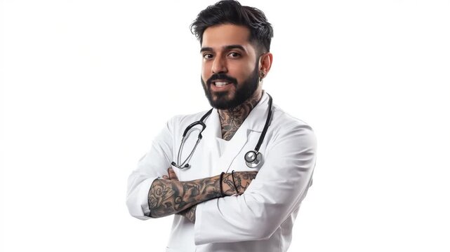 Former gang member medical doctor smiling happy portrait success story redemption