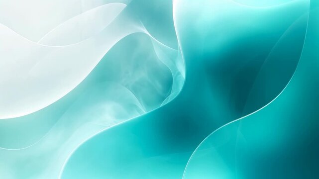 abstract teal blue background with flowing lines