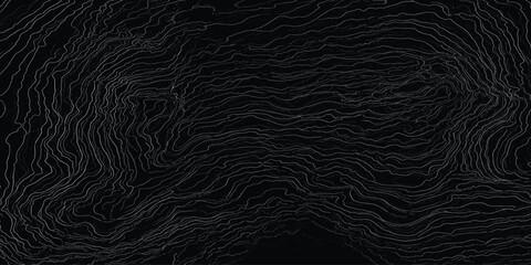 Abstract topographic map contour lines texture pattern with topographic abstract geography cartography elevation monochrome minimalist visualization contrast geometric complexity background © MOHAMAD