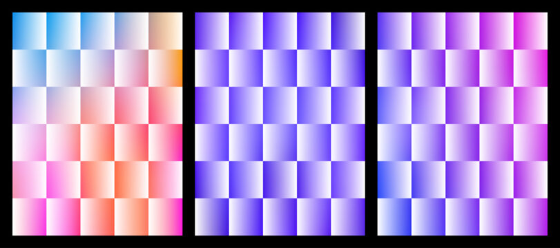 Minimalist geometric composition with overlapping pink and white squares on a black background
