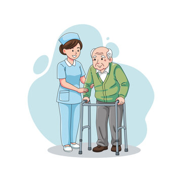 Elderly care medical assistance