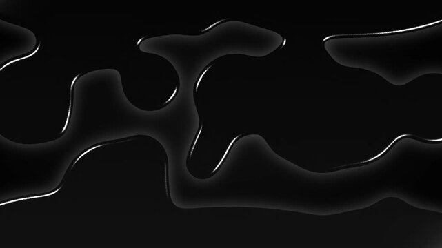 Silver bullet dark matter liquid metal morphing blobs grey