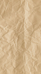 Fototapeta premium Brown crumpled paper iPhone wallpaper