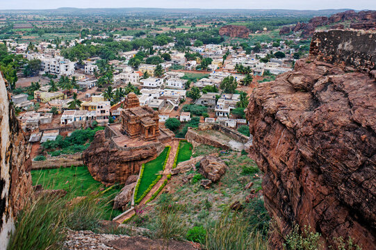 aerial of badami
