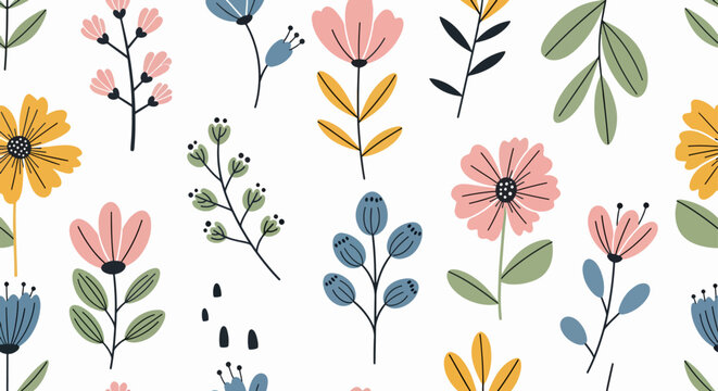 Delicate floral artistry capturing the spirit of springtime joy everywhere