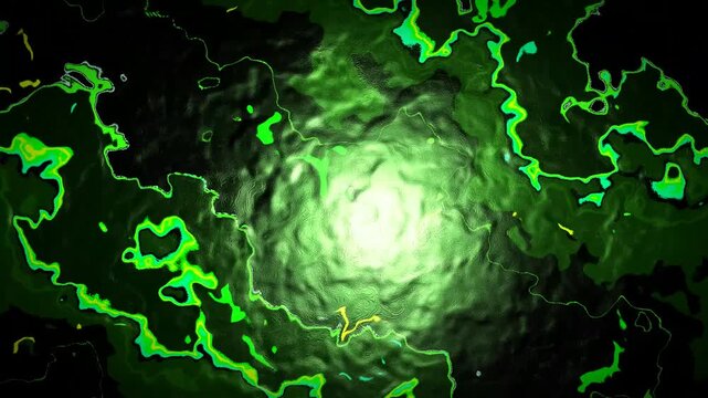 Toxic jade luxury liquid marble swirls premium fluid green