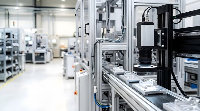 machine vision quality inspection system supporting precision manufacturing automation and smart factory production processes
