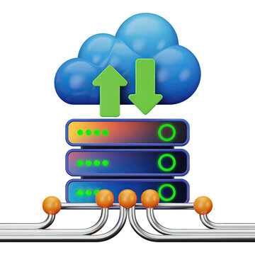 Data Transfer Cloud Computing Server Network