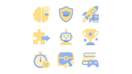 Fototapeta premium The Journey of Learning Success and Achievement Through Education Goals and Ideas