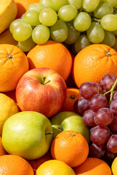 Food Agriculture Skeuomorphism Vertical Background 2