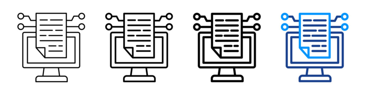 Digital Data Multiple Outline Collection Set