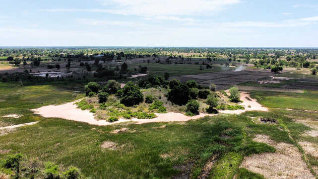 Non Din Archaeological Site at Ban Nong Hua Chang, Dan Khun Thot, Nakhon Ratchasima, Thailand