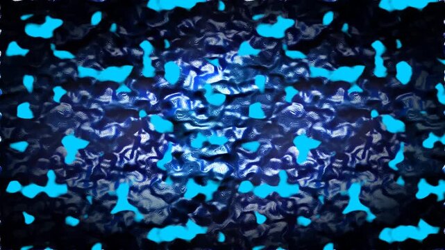 Sapphire plasma volcanic magma lava flow blue fluid