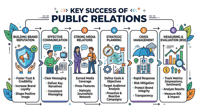 Key success factors for effective public relations strategies in business