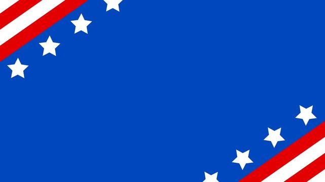 Vibrant Patriotic American Flag Background with Stars and Stripes for National Celebrations.