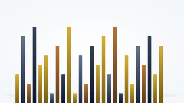 Audio spectrum equalizer music sound wave voice chart