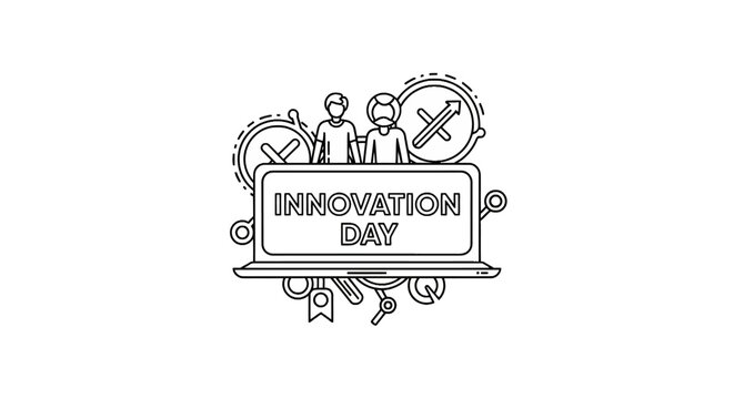 Innovation Day Celebration Graphic Design.