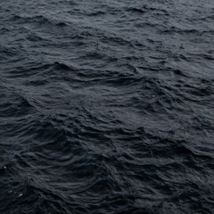 Obraz premium Ultra-Realistic Dark Stormy Ocean Water Texture Background