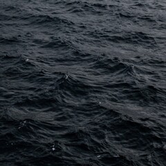 Obraz premium Ultra-Realistic Dark Stormy Ocean Water Texture Background