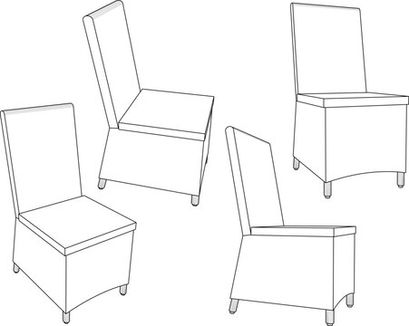Premium 3D asset of a classic traditional rattan chair with detailed PBR materials and realistic shadows isolated on a neutral background for high-end visualization 