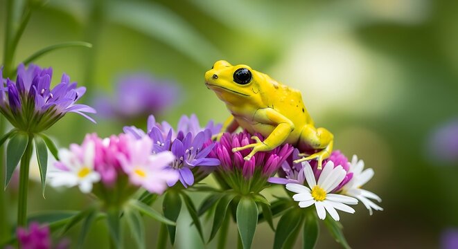 frog in the garden
