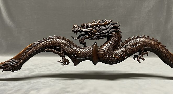 dragon in the night