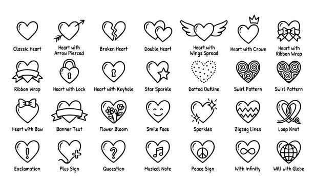 set of vector icons