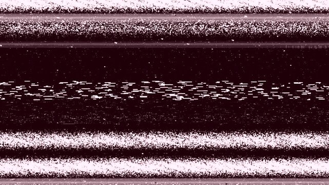 Retro Glitch Wipe Transition Animation Digital Noise