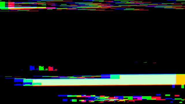 Glitchy Digital Glitch Swipe Transition Distortion