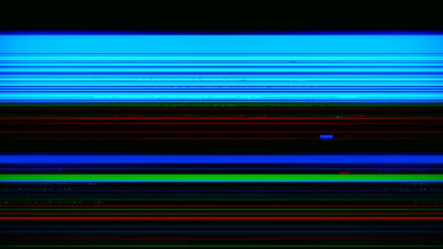 Data Corruption Glitch Swipe Transition Analog Effect