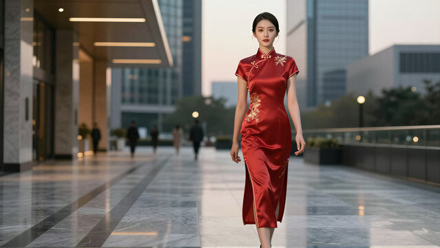 Modern Elegance: Chinese Dress in Corporate Global Setting